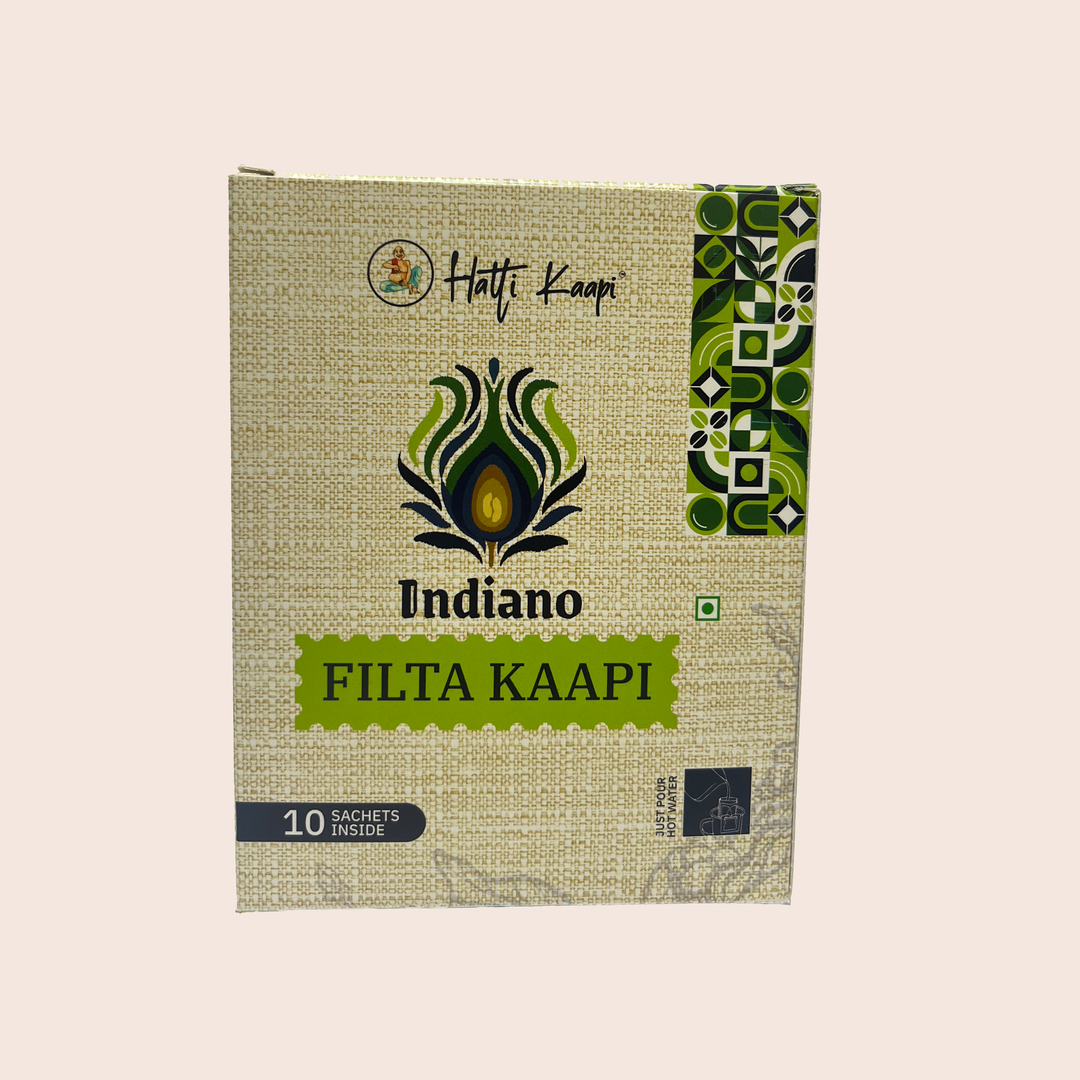 Indiano Filta Kaapi – 10 Drip Filter Coffee Sachets