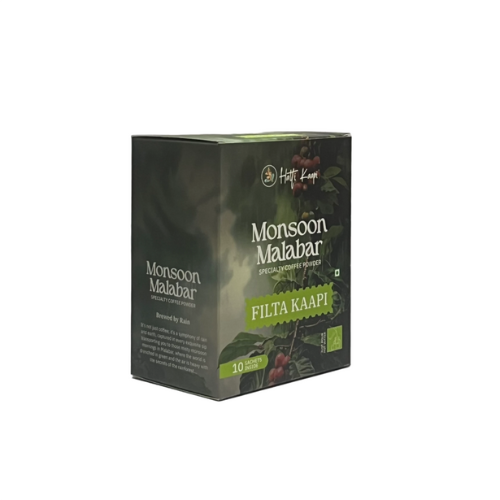 Monsoon Malabar Drip Filter Kaapi – 10 Sachets | Authentic Filter Coffee