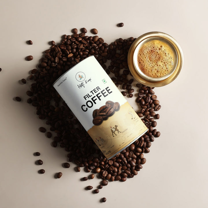 Hatti Kaapi 100% Pure Filter Coffee Powder 250g | No Chicory | Medium Roast