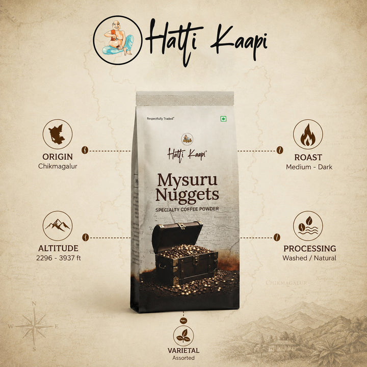 Mysuru Nuggets Coffee Powder (250g)