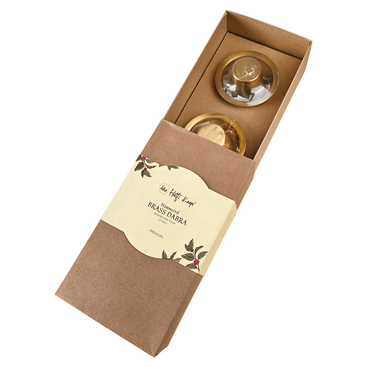 Designer Brass Dabra (Pack of 2)