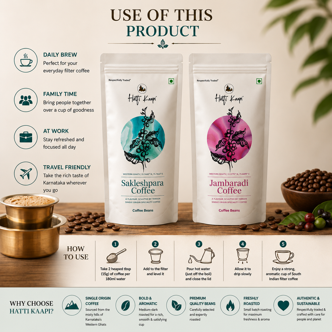 Sakleshpura + Jambaradi Coffee Combo