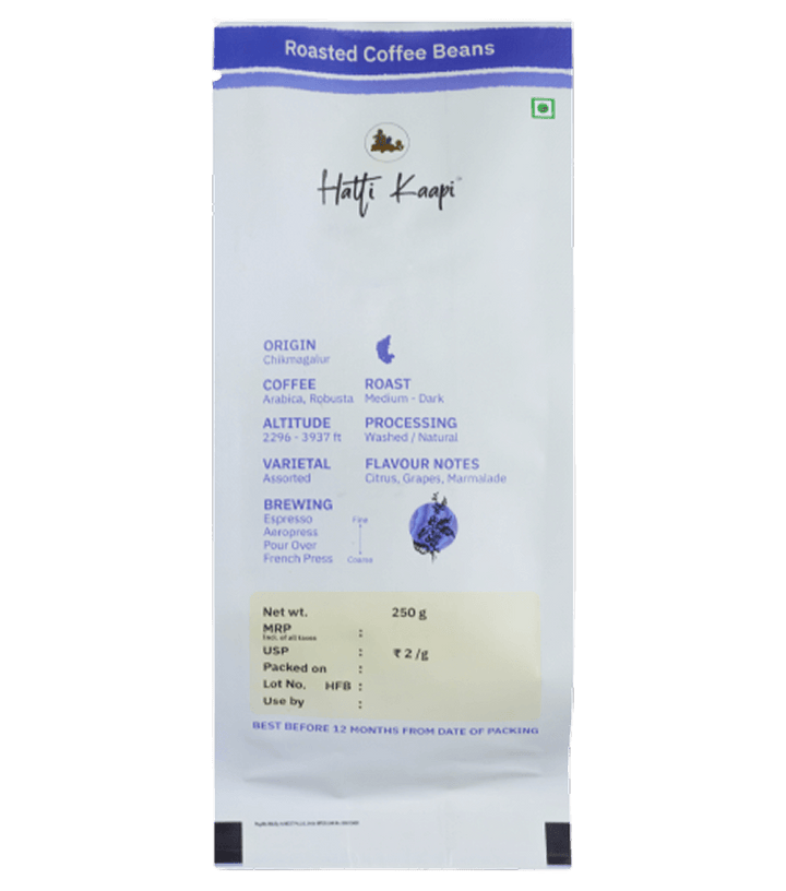 Chickmangaluru Roasted Coffee Beans (250 g)