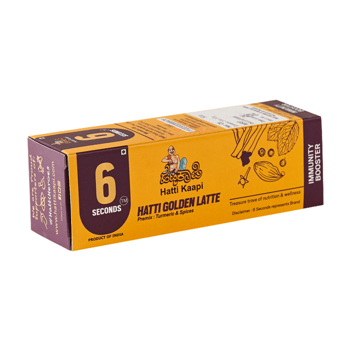 6 Seconds Golden Latte-Pack Of 5