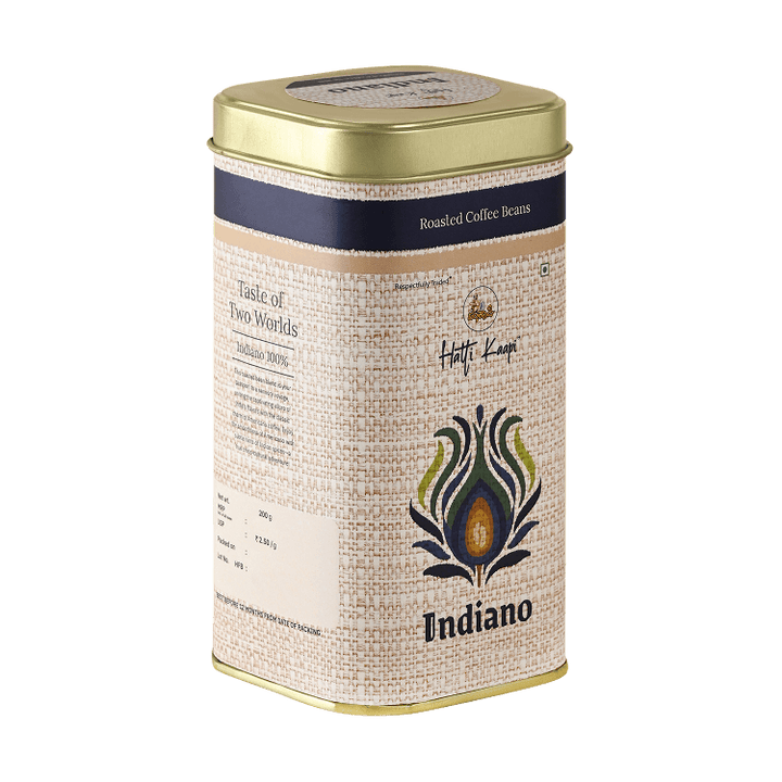 Indiano Roasted Coffee Bean Tin  ( 200 g)