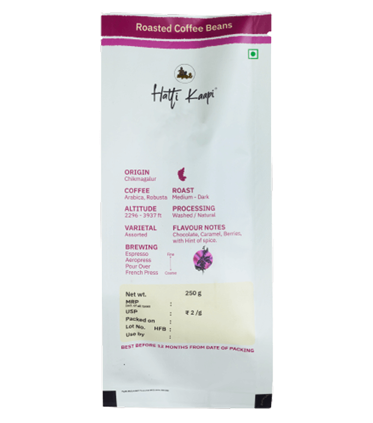 Jambaradi Roasted Coffee Bean (250 g)