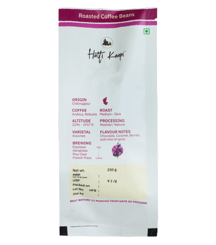 Jambaradi Roasted Coffee Bean (250 g)