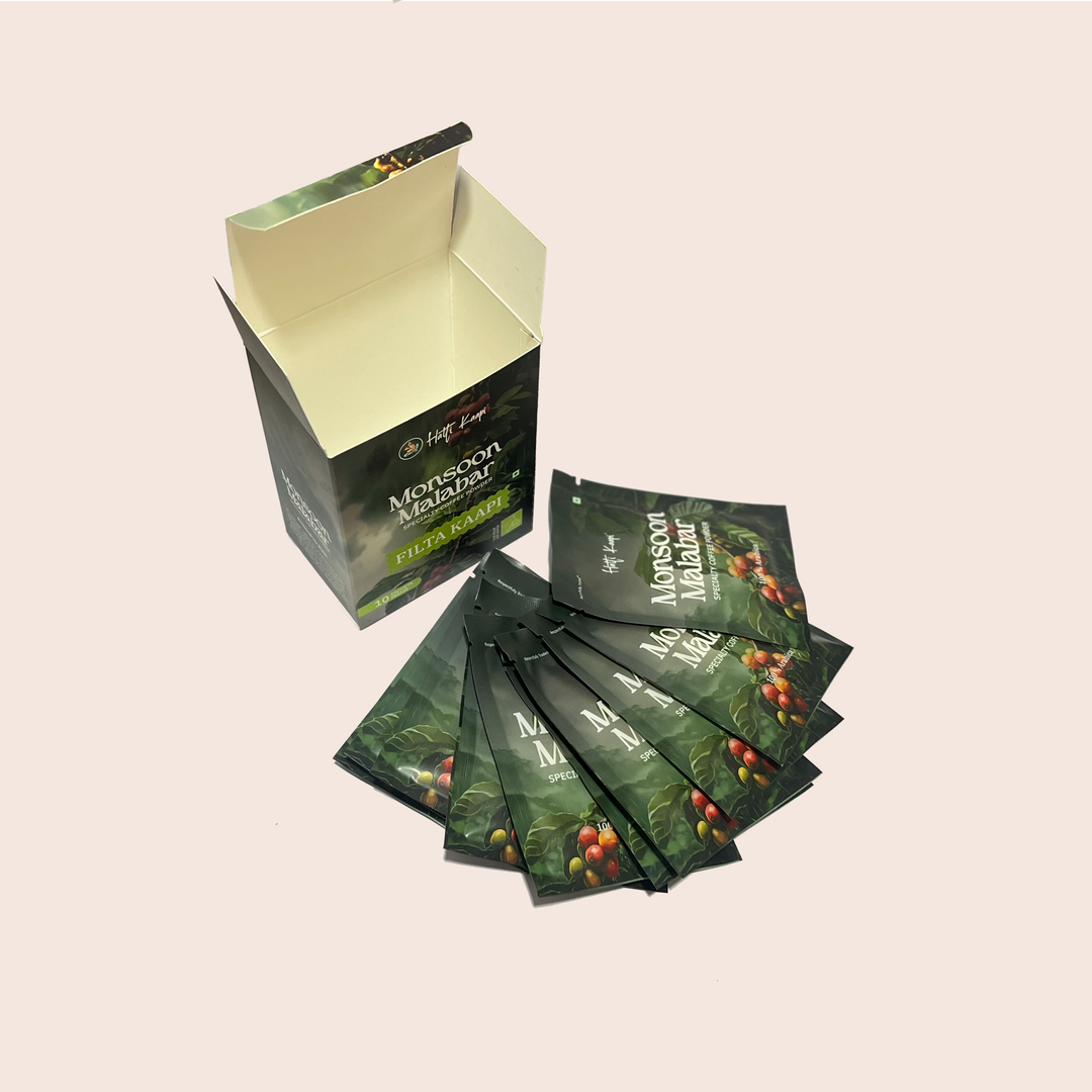 Monsoon Malabar Drip Filter Kaapi – 10 Sachets