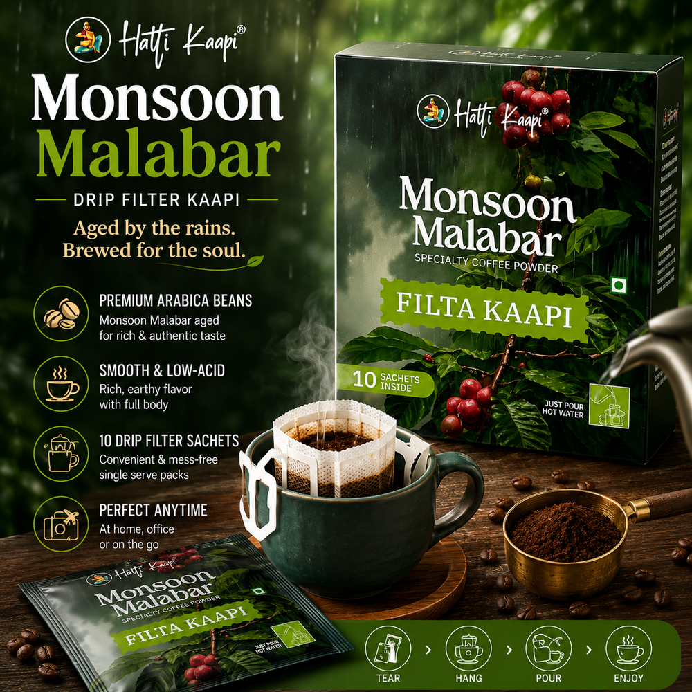 Drip Filter Kaapi – 10 Sachets