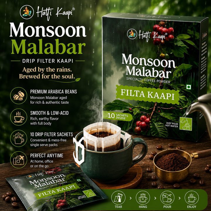 Drip Filter Kaapi – 10 Sachets