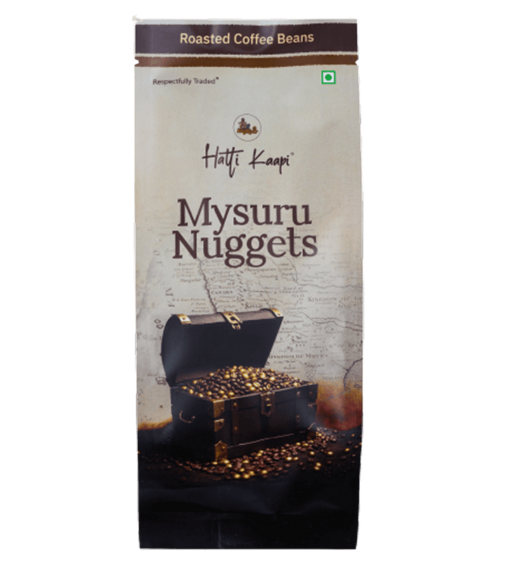 Mysuru Nuggets Roasted Coffee Beans (250 g)