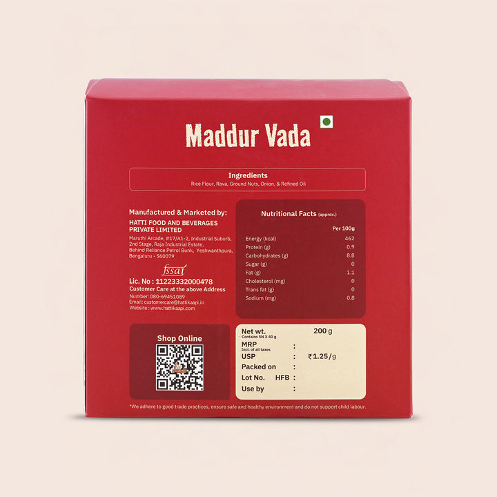 Maddur Vada – Pack of 5